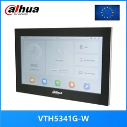 Dahua VTH5341G-W PoE (stérilisation 3PG) moniteur intérieur numérique Android 10 pouces, moniteur d'interphone vidéo, moniteur de sonnette filaire