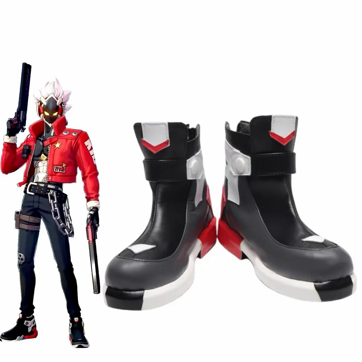 

Zenless Zone Zero Billy the Kid Обувь для косплея Сапоги Cos Zzz Billy Детская обувь Хэллоуин