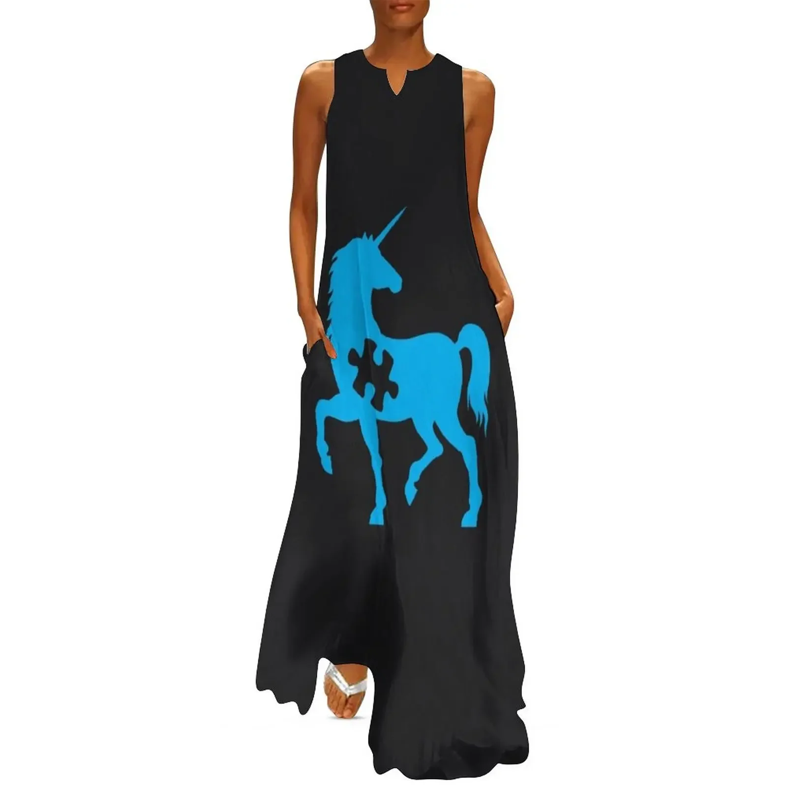 

Autism Awareness Unicorn - Autism Awareness Day Long Dress elegant women's sets festival outfit women dress for women 2025 Dress