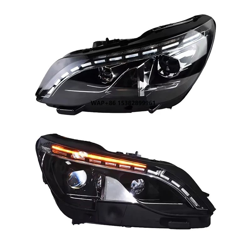 

for 4008 5008 2017 2018 2019 Headlamp Assembly Upgrade Headlight Front Lamp LED Headlights