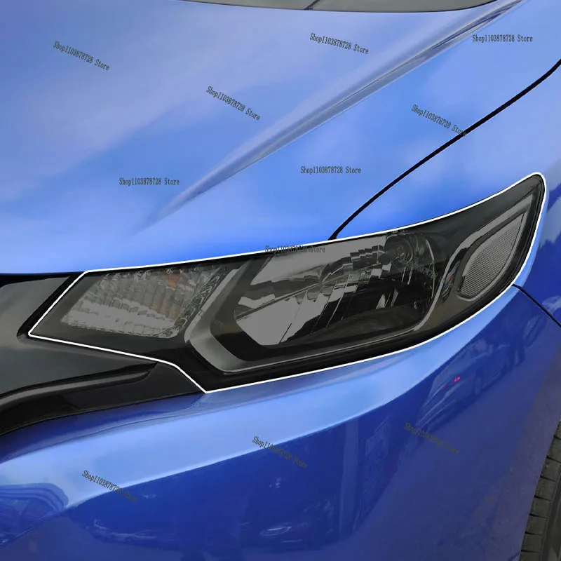 

Для HONDA Fit/Jazz (2014-2020) ТПУ автомобильные внешние фары защитная пленка против царапин ремонт наклейки для фар аксессуары Refi