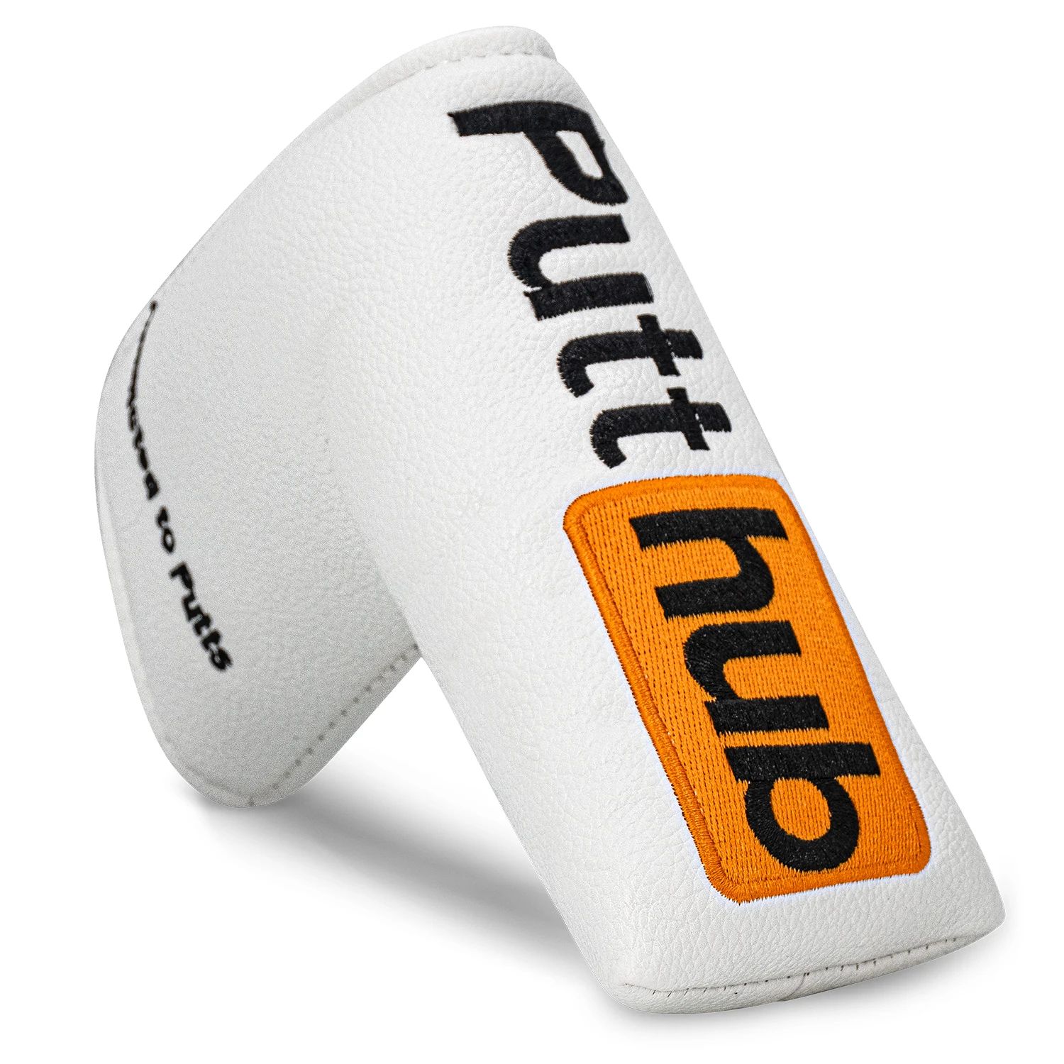 1PC Trendy Blade Golf Putter Headcover, Soft Lined Golf Club Head Cover with Secure Closure, Durable Golf Accessory