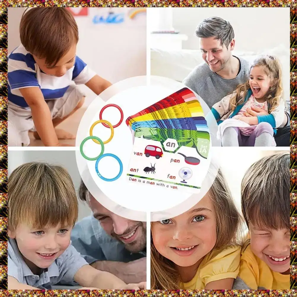 BTCL Phonics Sight Words Flash Cards Learn To Read CVC Blends Digraphs Blends   Long Vowel Sounds Games For First Second Grade