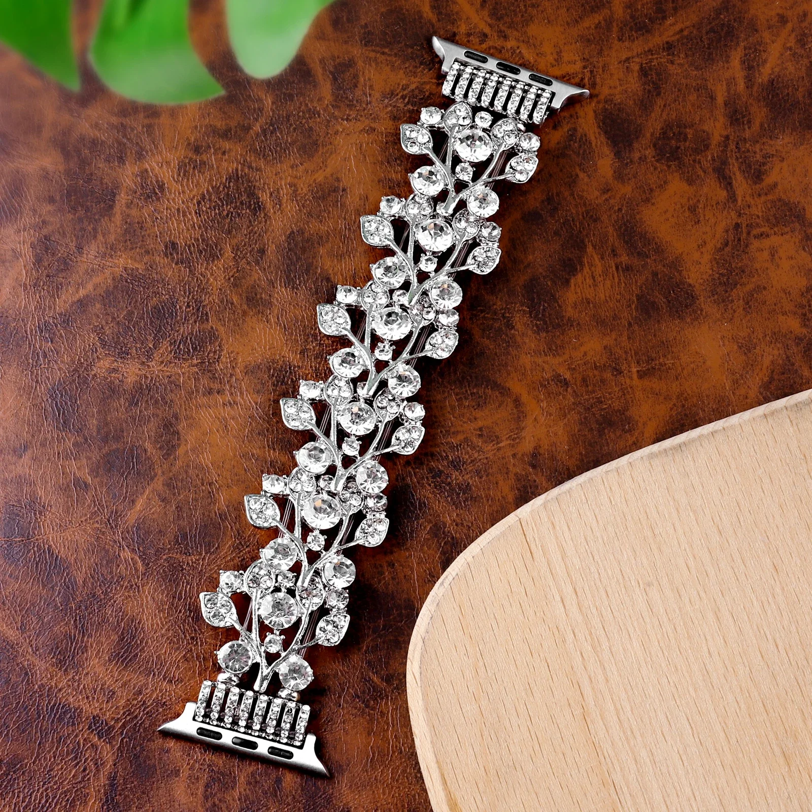 Superior Bling Elastic force Bracelet For Apple Watch band link Series 10/9/8/7/6/5/4/3 40mm 41mm 42mm 44mm 45mm 46mm 49mm Strap