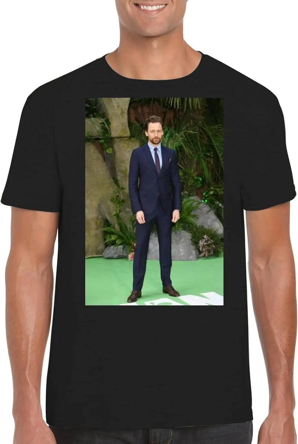 Tom Hiddleston - Men's Crewneck T-Shirt FCA #FCAG1201634