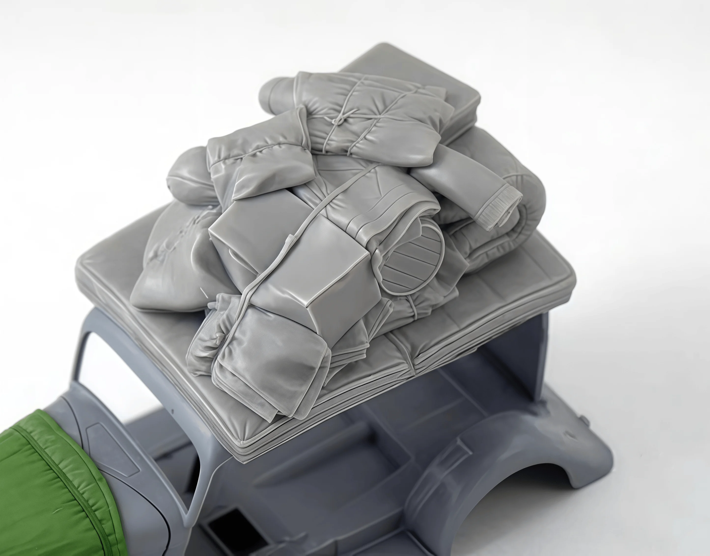 

1:35 Casting Resin Model Assembly Kit, GK， Resin Tank Debris, Unpainted