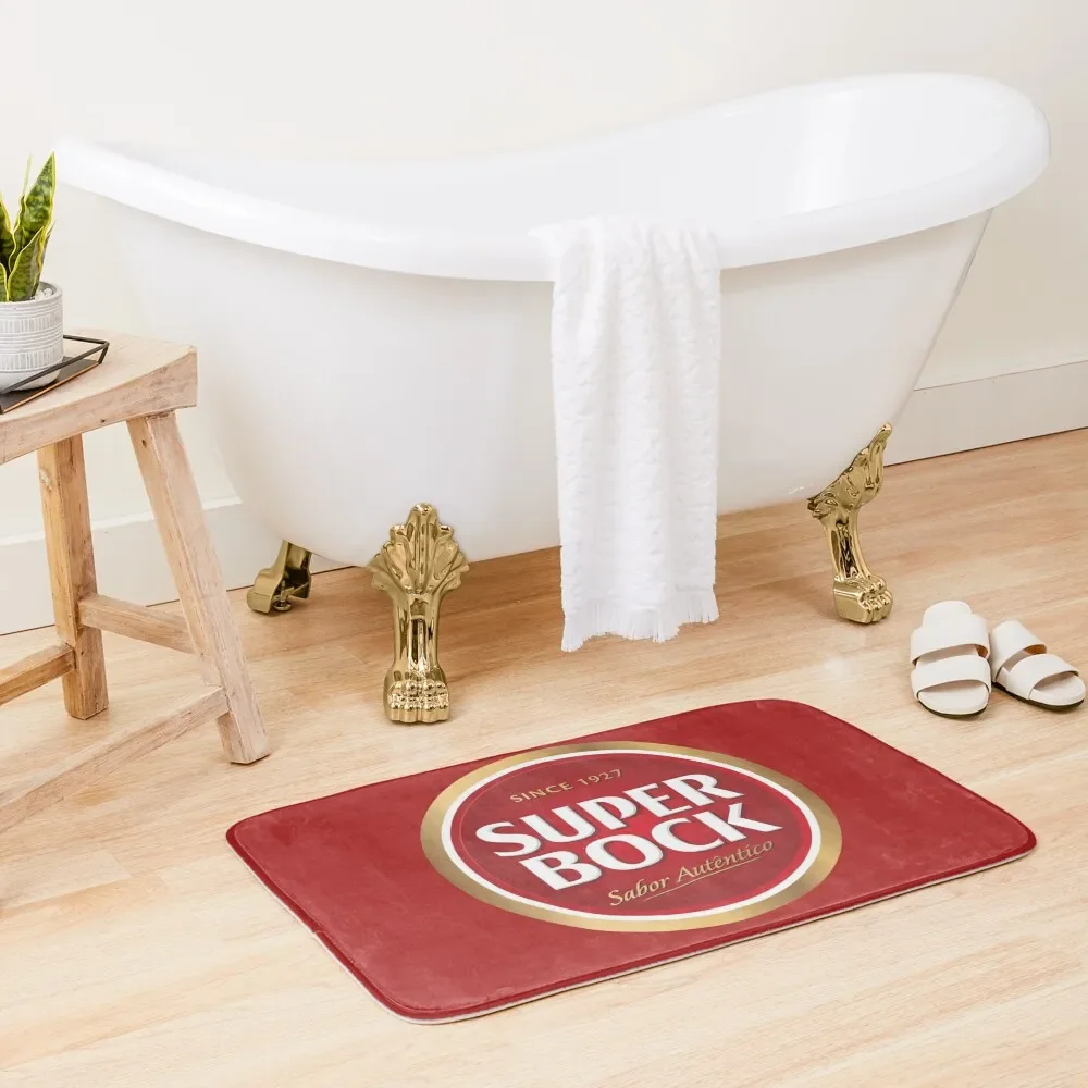 

Super bock Bath Mat Bathroom Rug Set Non Slip Carpet Mat