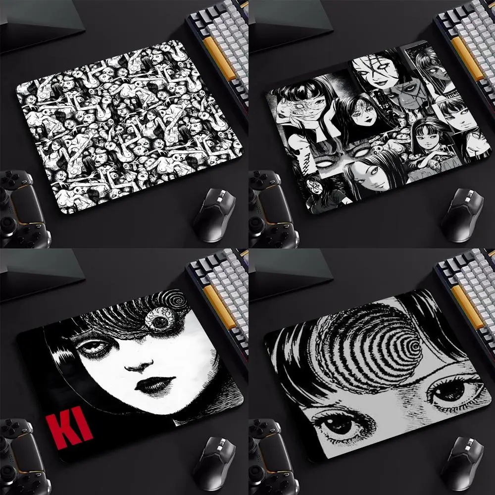 Junji Ito Uzumaki Tomie Kawakami Mouse Pad Cartoon rubber Small mouse pad desktop computer office keyboard e-sports ROGs game