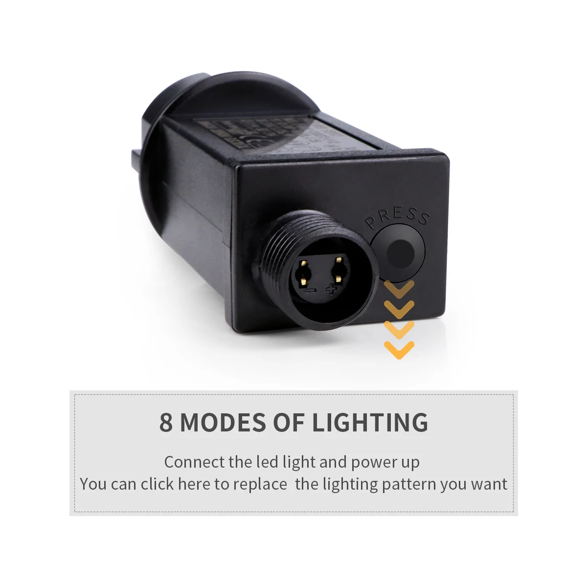 Guirlande lumineuse LED de noël 24V, blanc chaud, multi-guirlandes lumineuses pour décoration d'arbre, guirlande lumineuse étanche pour décoration de salle extérieure