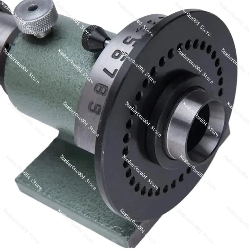 يمكن توصيل آلة الحفر والطحن السريعة برأس الفهرسة البسيطة PF70-5C مع ظرف #3