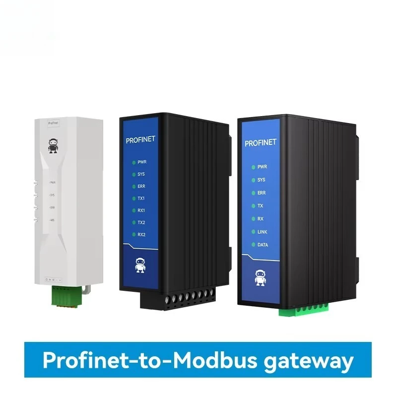 ODM PN1 Series Profinet to Modbus RTU/TCP Gateway RS485 RS422 RJ45 Single/Dual Port DIN Rail Industrial Gateway EU CE