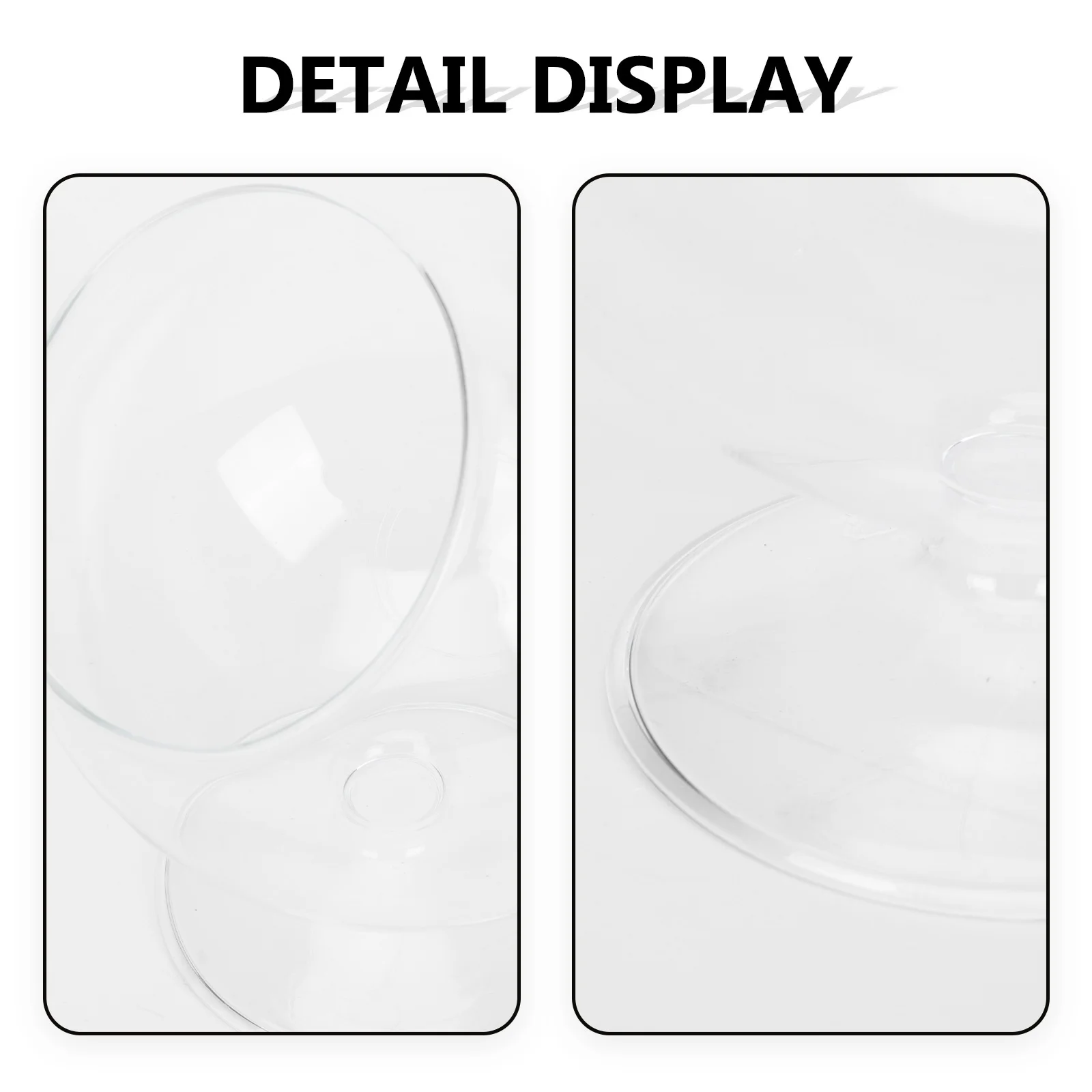 

1Pcs Micro Landscape Bottle Premium Transparent Glass Sturdy Decorative Succulent Flowerpot Storage Holder for Home Hotel