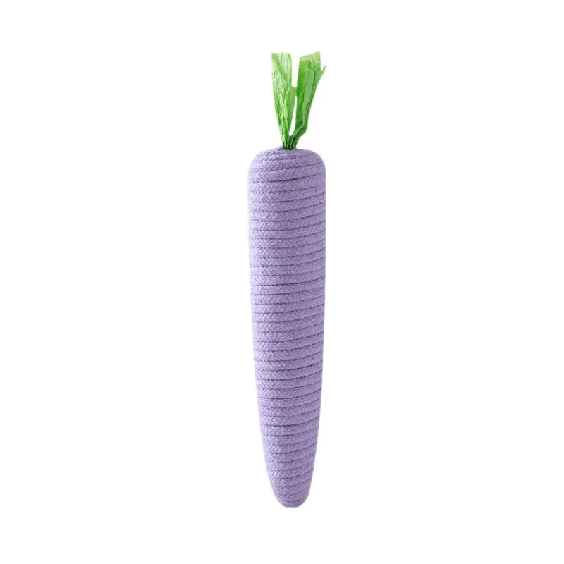 

Pet Toys, Dopamine Carrot Toys, Rocking and Making Sound, Scratch-resistant and Biting, Cat Teaser, Energy-consuming Cat Toys