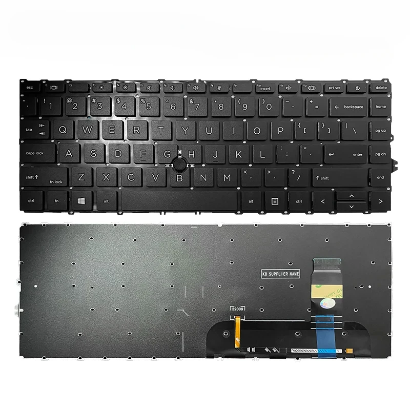 New Laptop replace keyboard for HP EliteBook 745 840 845 G7 G8 zbook14 G7 G8