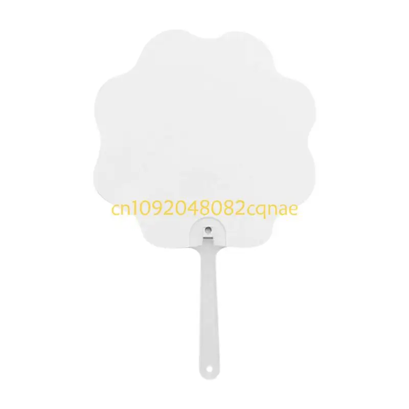 Diy Blanks Hand Fan Heat Transfer Printing Folding Handheld Fan for Dancing,Wedding Performances Party Sublimation Fan