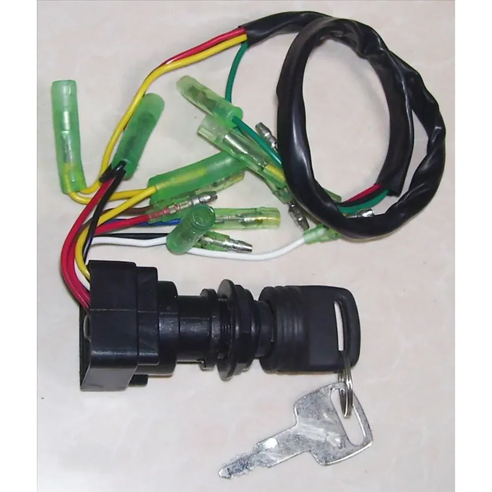 Remote Control Box Ignition Switch / Main Switch Assy 703-82510-43-00/703-82510-42-00  For Yamaha Outboard Motor Push To Choke