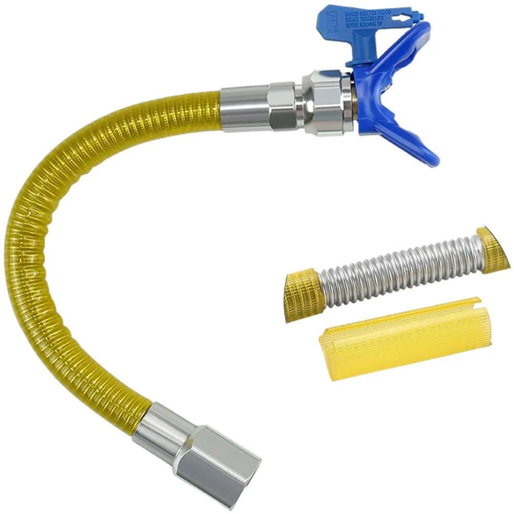Stainless Steel Spray Extension Rod 34.5cm for Precision Spraying with Bellows Technology and Corrugated Tubing