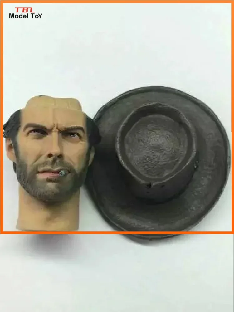 1/6 Scale Clint Eastwood The Good Head Sculpt For Hot Toys Body headplay HW/Neck