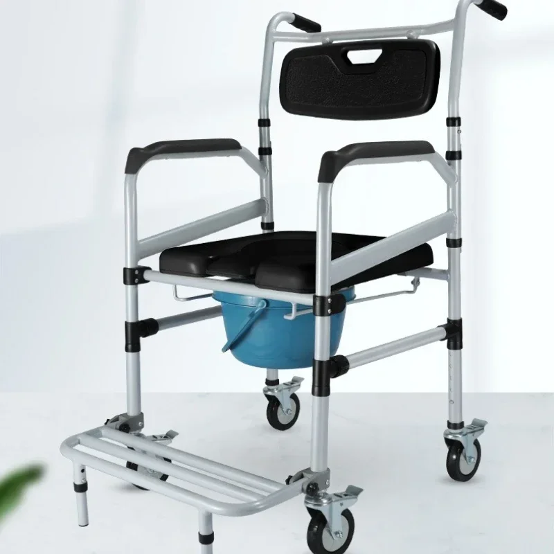 Exquisite Multi-functional Solid Toilet Chair, Seat, Sanitary Stool, Pregnant Woman's Chair, Height Adjustable Toilet Stool