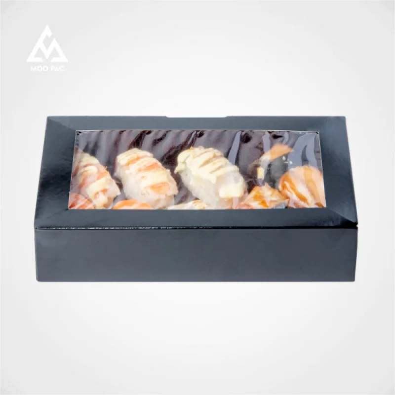 10 00piece.Custom.Sushi Box Custom Printed Food Grade Kraft Paper Take Out Food Box Sushi Packaging