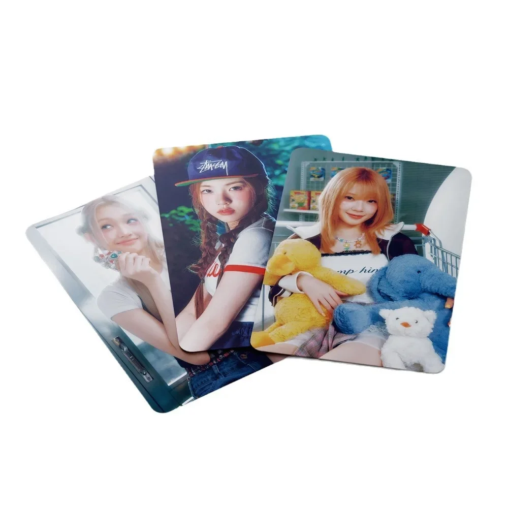 Imagem -05 - Print Picture Postcards Coleção Kpop Idol Girl Group Curiosos Cartões Lomo Presentes para Fãs Novo Álbum 55 Pcs por Conjunto hd