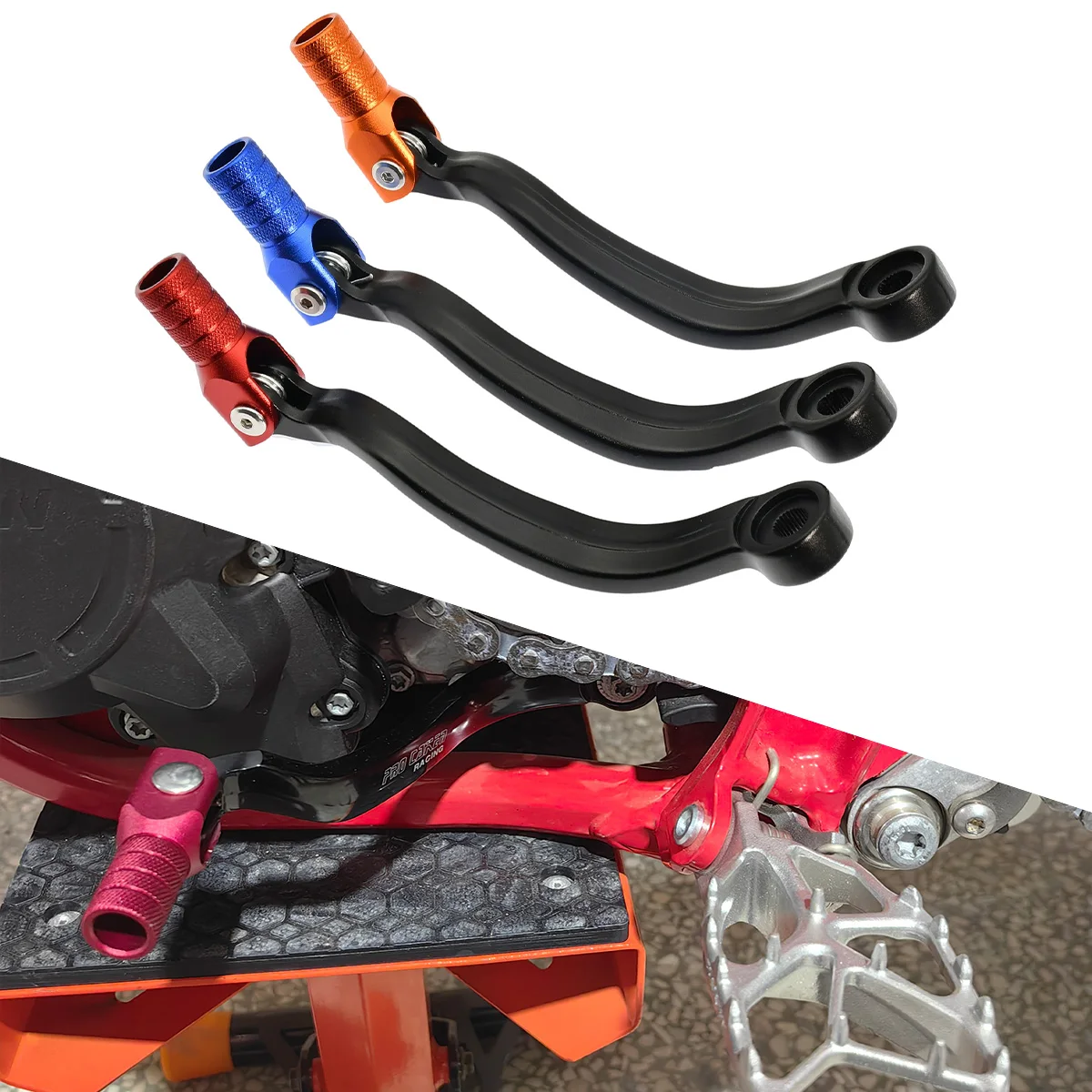 

Motorcycle Accessories Gear Shift Lever ​For KTM 300XC/EXC/EXC TPI/XC-W/XC-W TPI 2017-2023 For GasGas EX F/ EC F/ MC F 250-450