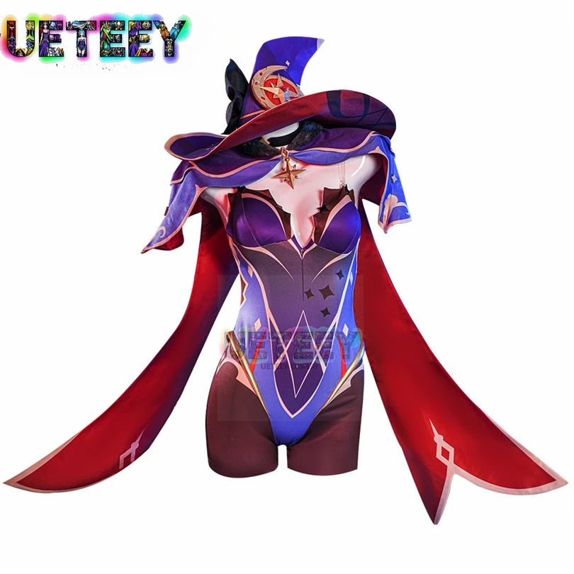 UETEEY COS Game Genshin Impact Mona Astrologist Megistus أزياء تنكرية لحفلات الكرنفال وأعياد الميلاد ملابس الهالوين #1