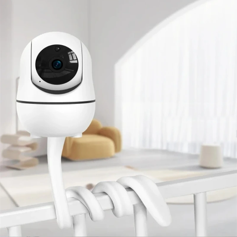 풀 베이비 모니터 실리콘 브래킷, 다기능 화이트 실리콘 브래킷, SM70PTZ, SM650, SM50, SM55 와 호환