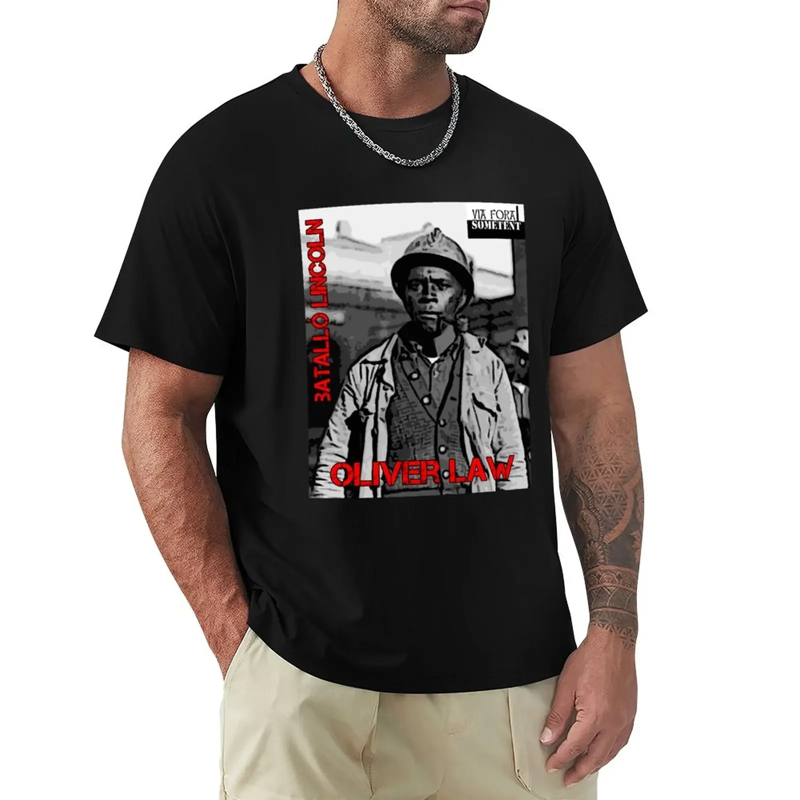 Oliver Law Spanish Civil War T-Shirt