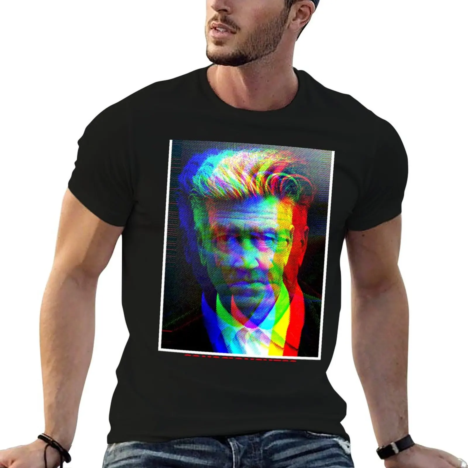 David Lynch Consciousness T-Shirt quick drying Men's cotton t-shirt