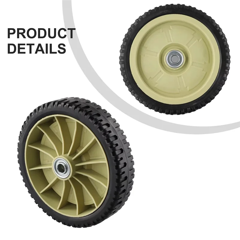 

【Party-Decoration】Garden Tools Accessories 1Pc Lawn Mower Wheel For Efficient Hand Push Lawn Mower S High-Quality Universal Whee