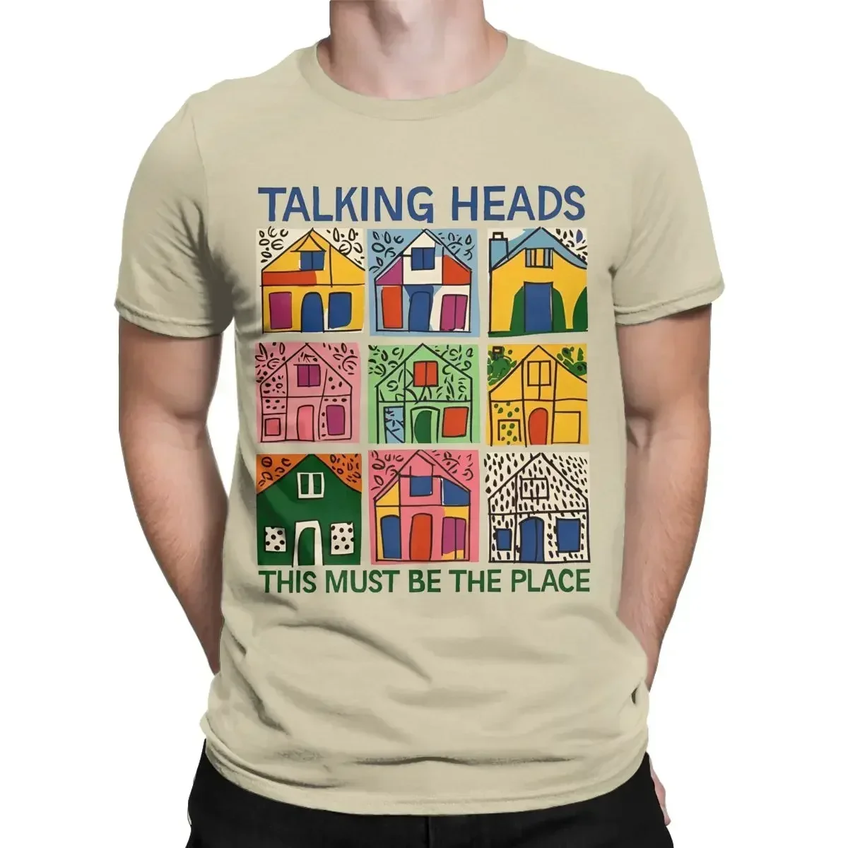Summer This Must Be The Place Talking Heads Band for Men Women T Shirt Apparel Fashion Tees T-Shirt Cotton New Arrival Clothes