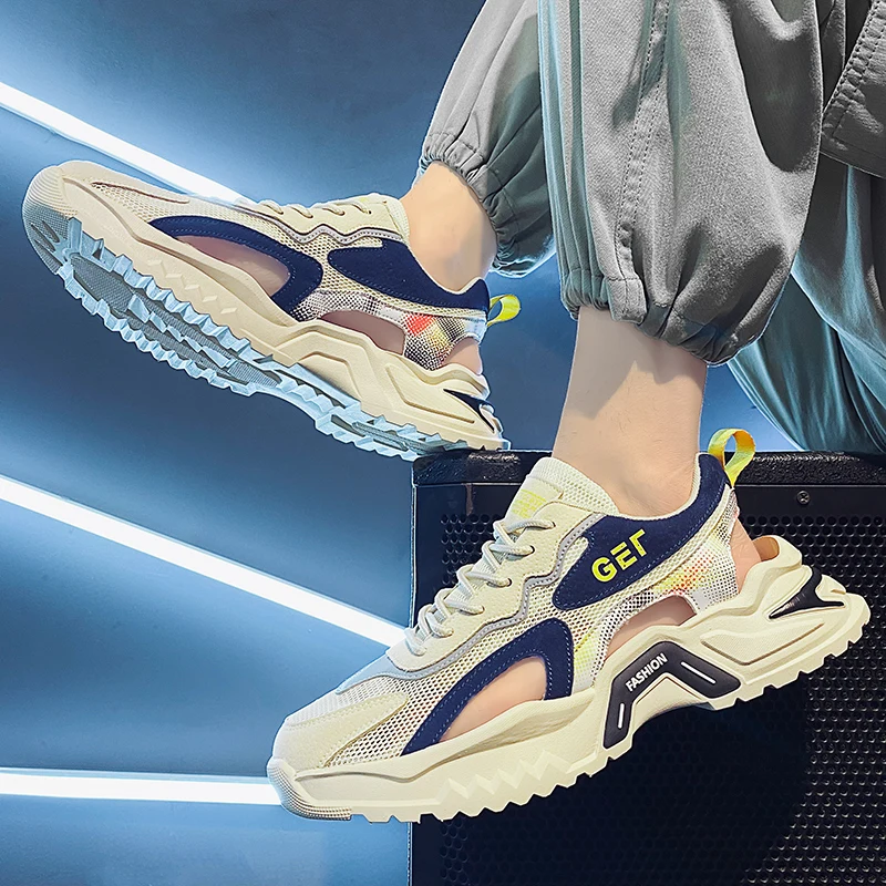 

Cool Versatile Men's Outdoor Sandals Comfortable Breathable Mesh Casual Shoes Trendy And Stylish for Any Occasion