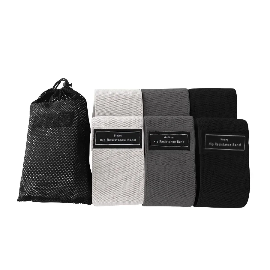 Fabric Resistance Hip Bands Set for Glute & Leg Workouts 5