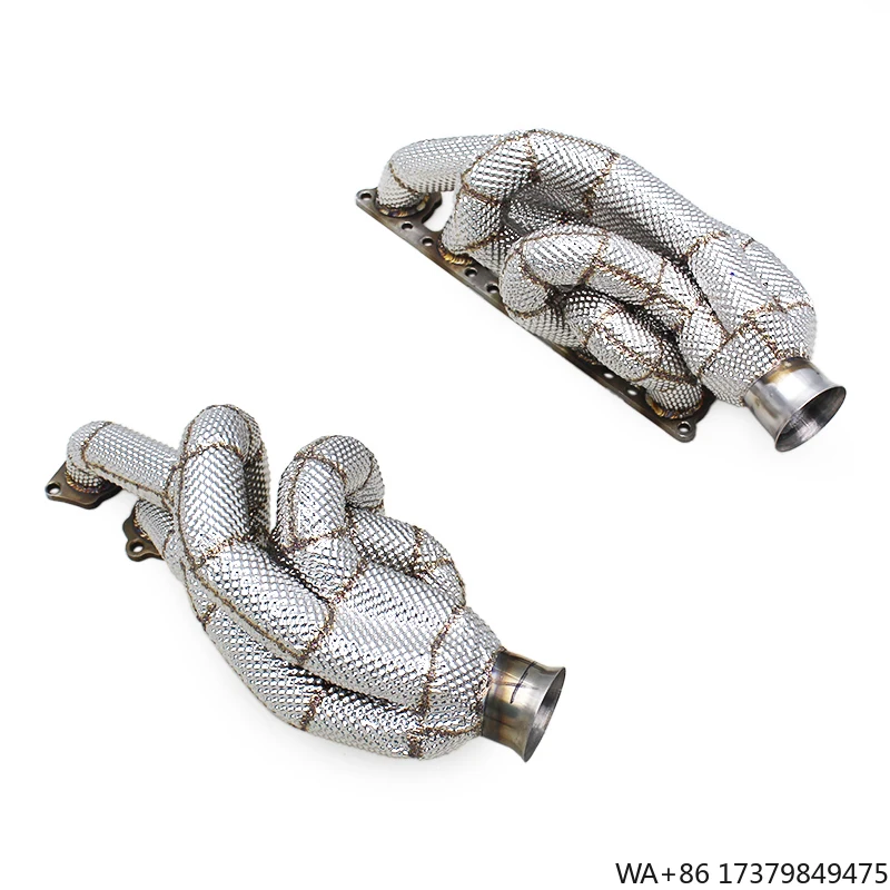 

Auto Exhaust Manifold Pipes for Lamborghini Gallardo 5.0L 2004-2007 Car Exhaust System Stainless Steel Exhaust Pipe Header