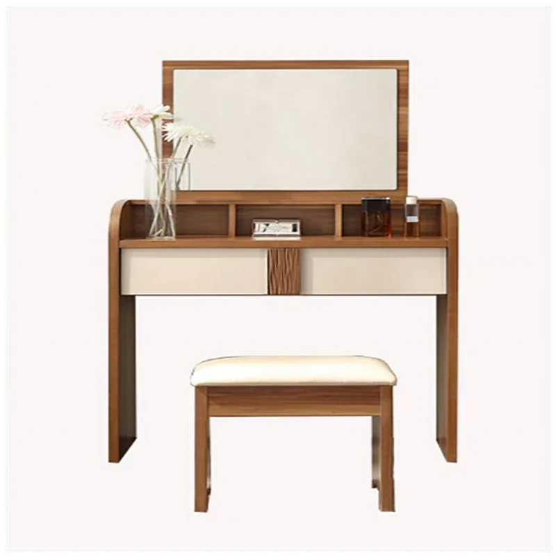 Mirror Comfortable Bedroom Vanity Desk Salon Storage Small Makeup Dressing Table Multifunctional Vestidores Room Furnitures HY