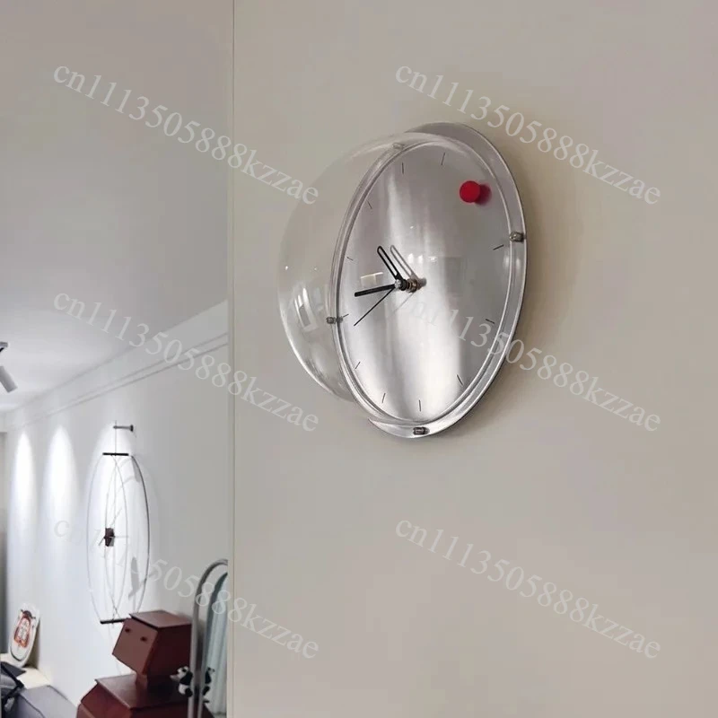 Space Themed Wall Clocks Nordic Modern Silent Analog Timepiece Minimalist Living Room Decor Versatile Scene Desk Clocks