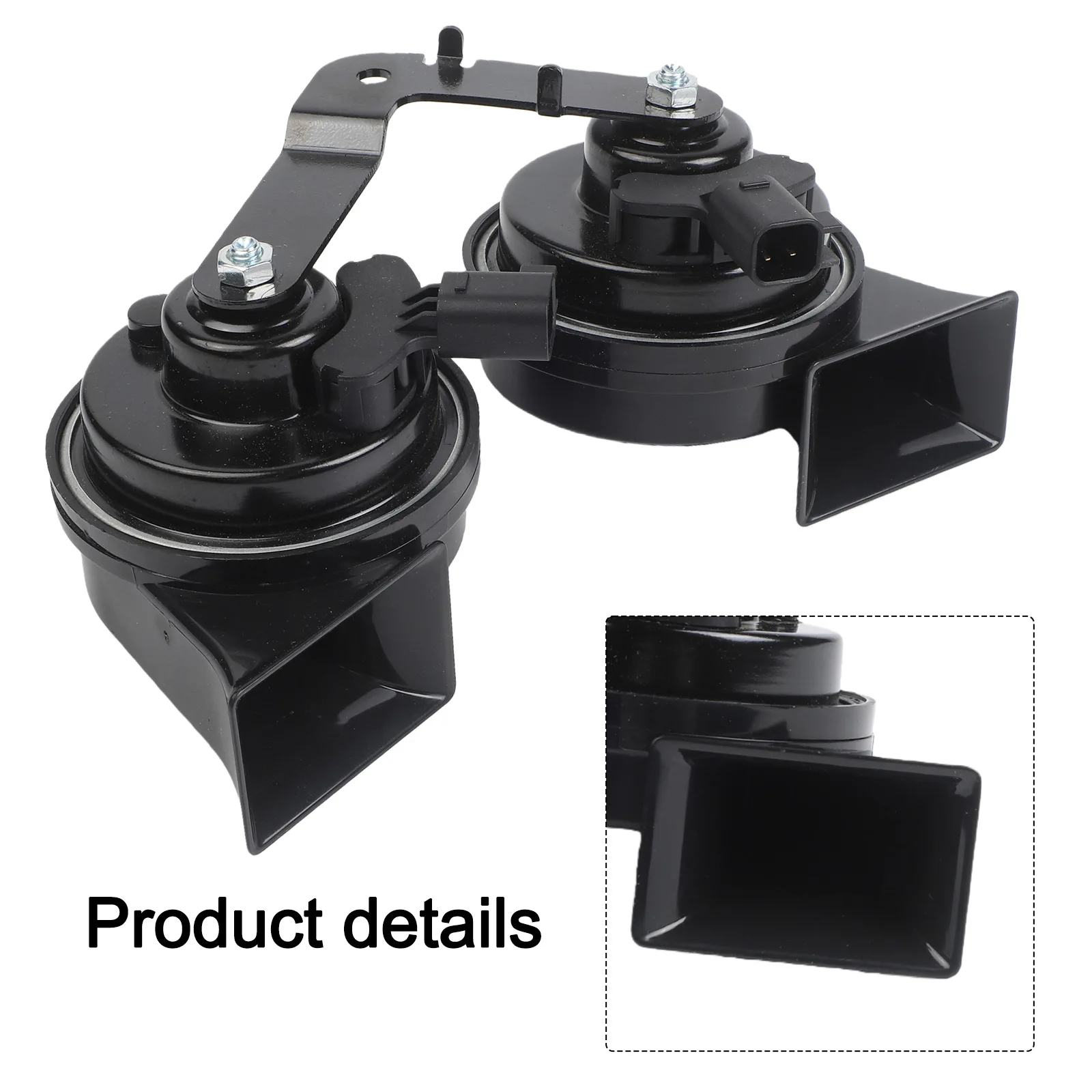 Double Whistle Sound Electric Set for Tesla Model 3 OEM Number 1109660 00 A 2pcs Package with Efficient Heat Sink