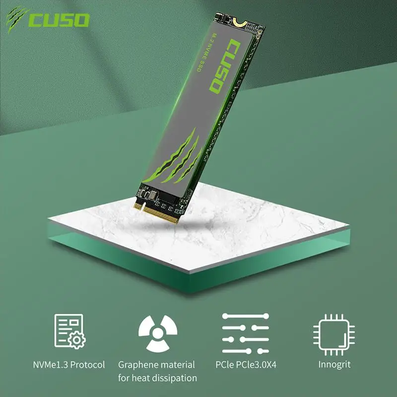 

New CUSO M.2 SSD 128GB 120GB 250GB 500GB 1TB SSD hard Drive M2 ssd m.2 NVMe pcie SSD Internal Hard Disk For Laptop Desktop