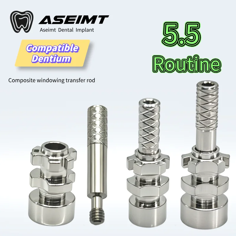 For Dentium Open Tray Technique Multi Unit Pick-up Impression Coping Dental Transfer Coping MUA Custom Factory Direct Sales
