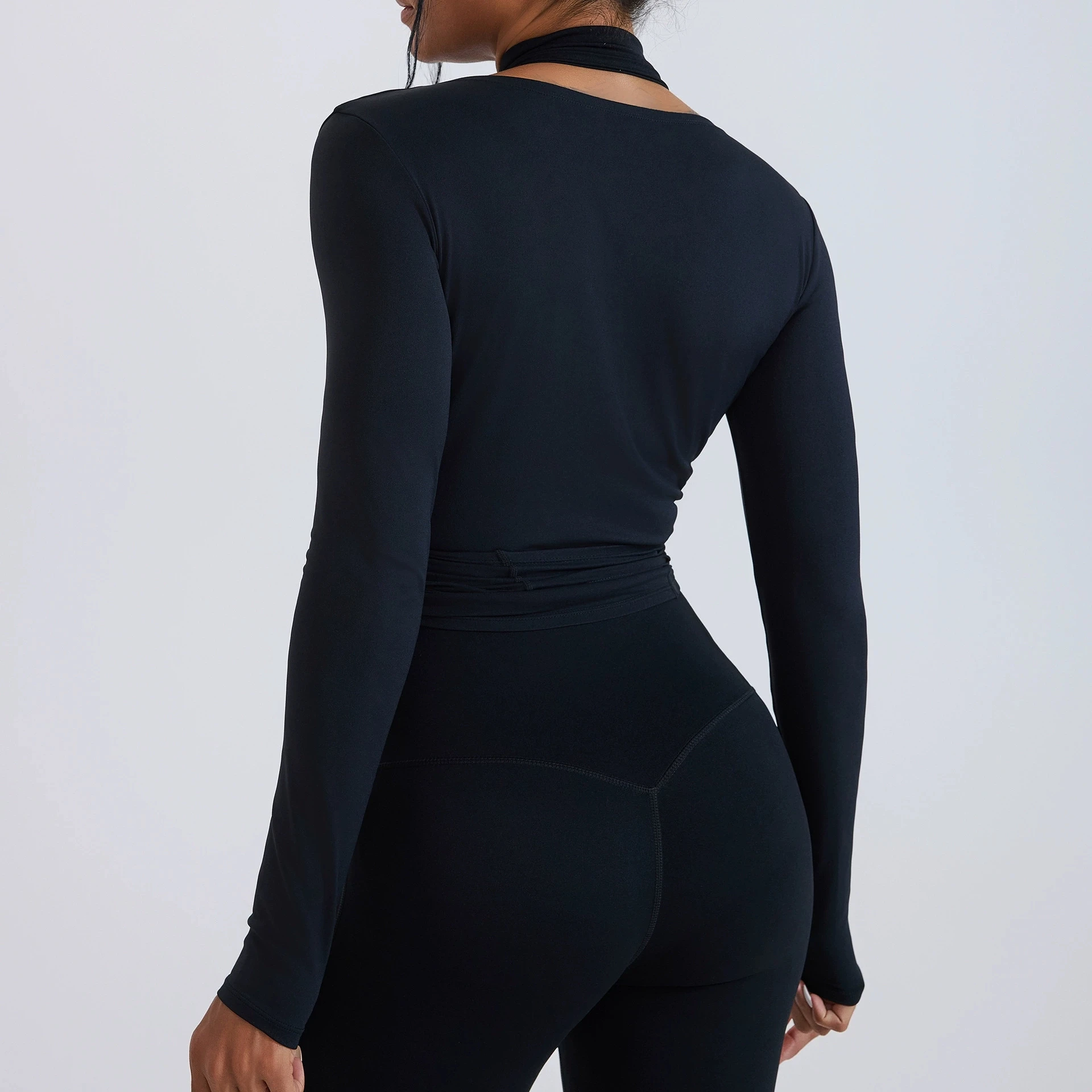 New Model Yoga Long Sleeve Gym - Yoga Fitness Model ulasan dan harga