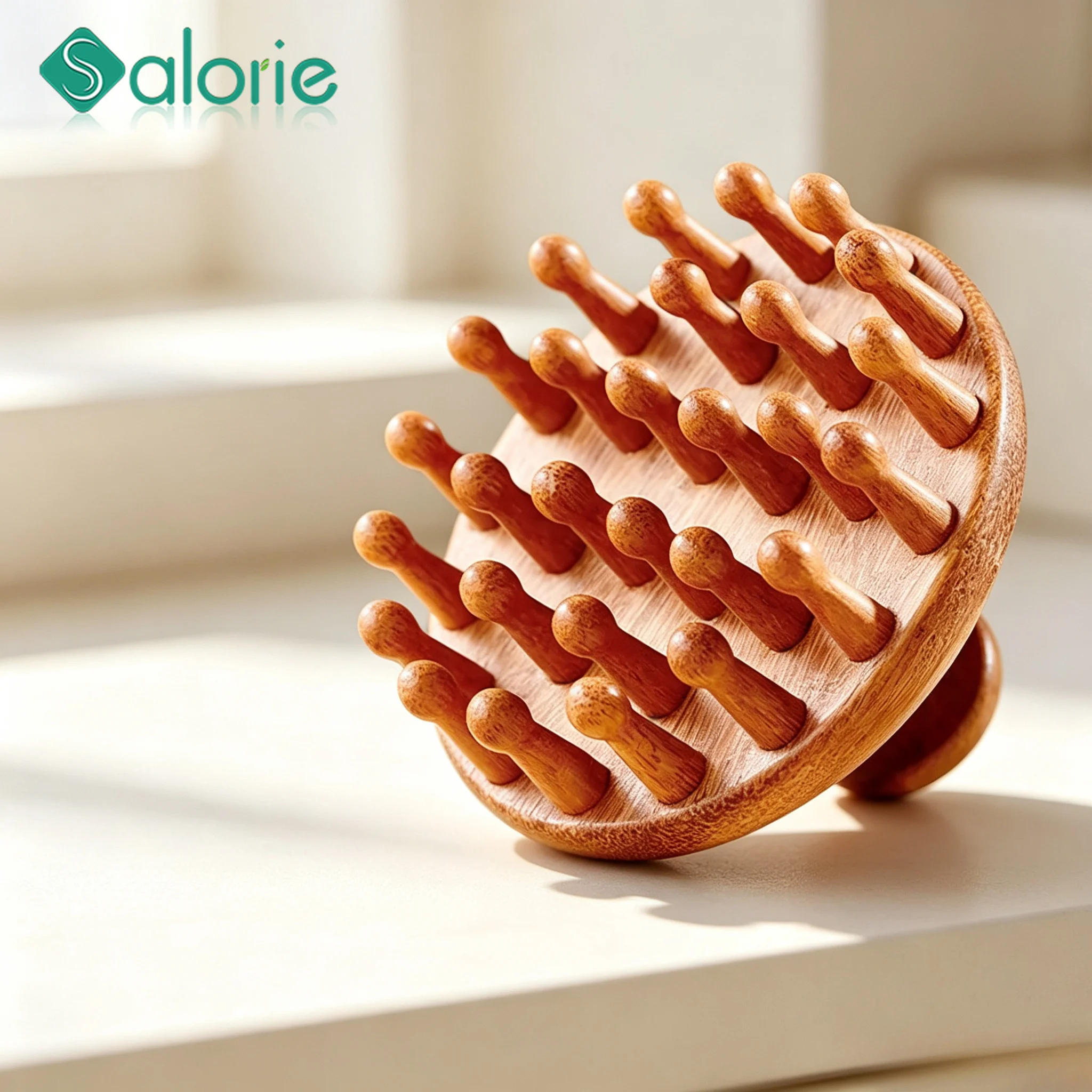 Sandalwood Wooden Massage Comb Scalp Head Massager Hair Care Tool Body Scraping Massage Tools