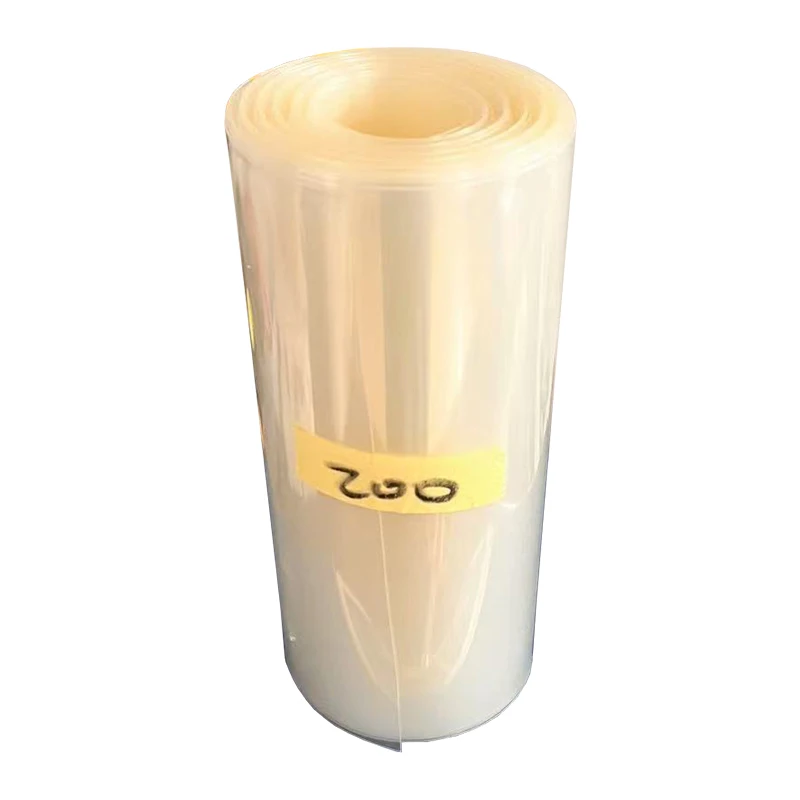 1kg Transparent PVC Insulating Heat Shrinkable Tube 18650/21700/26650/32650 Lithium Battery Heat Shrinkable Tube Shrink Film