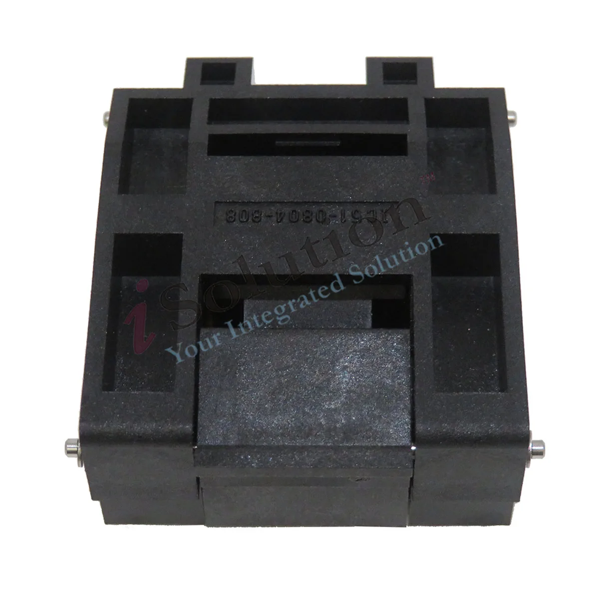 IC51-0804-808-14 Yamaichi QFP80 IC Test And Burn In Socket 0.5mm Pitch Package Size 12x12mm