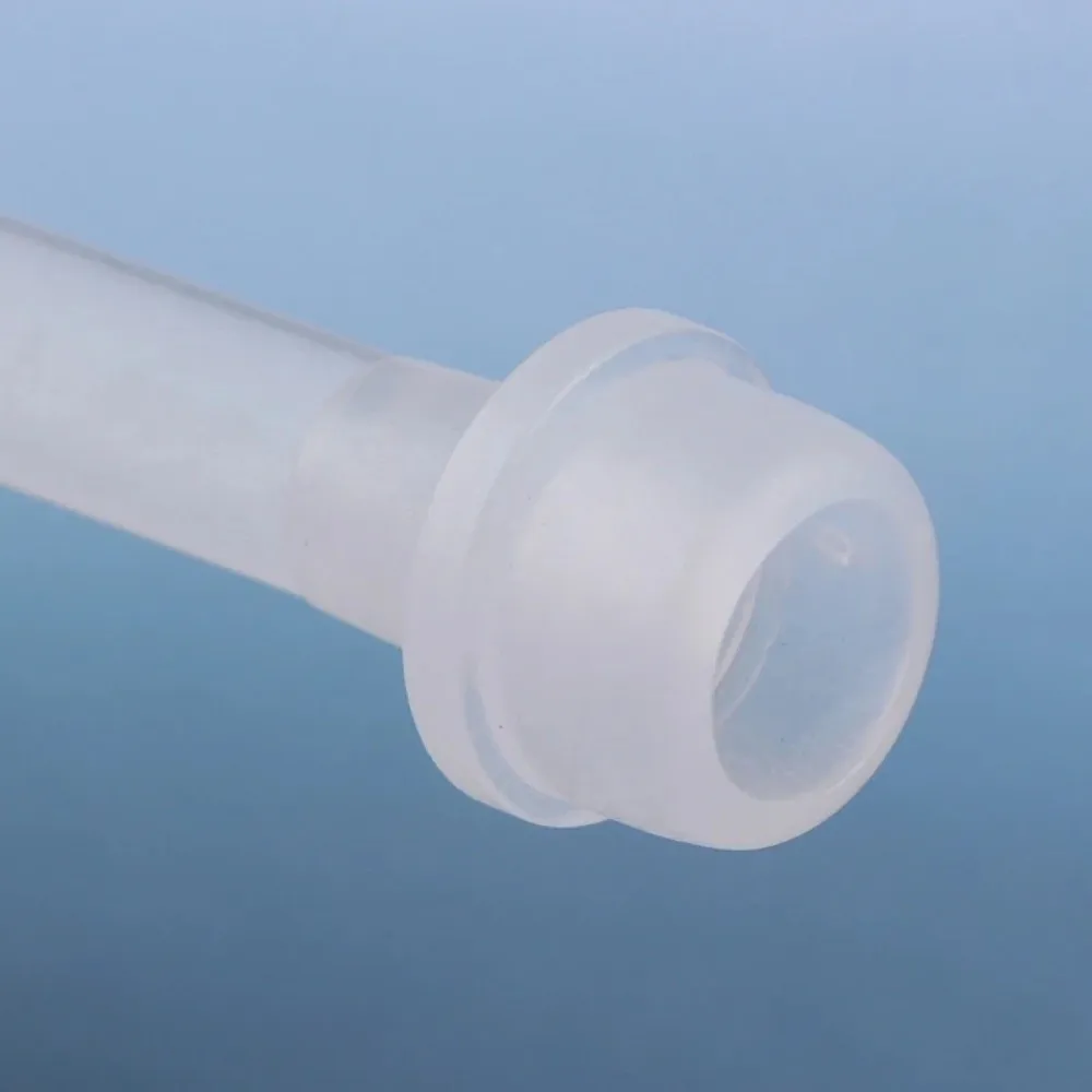 10개입 일회용 네일 폴리시 브러시 탈착식 플라스틱 교체 브러시 갈색 헤어 네일 브러시 도구 네일 아트 브러시 어플리케이터