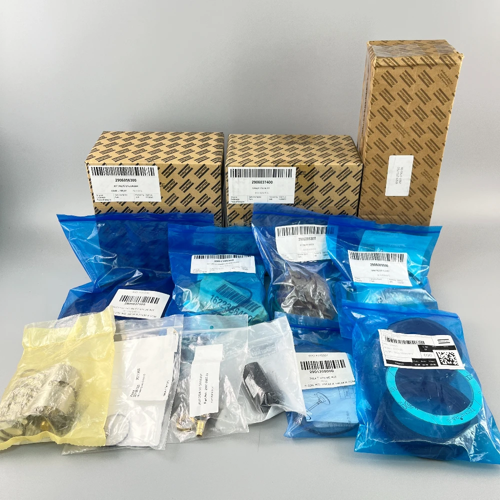 Wholesale Original Atlas Copco Epiroc Air Compressor Spare Parts Oil Separator Filter Valve Service Kit Gauge Drain EWD Kit