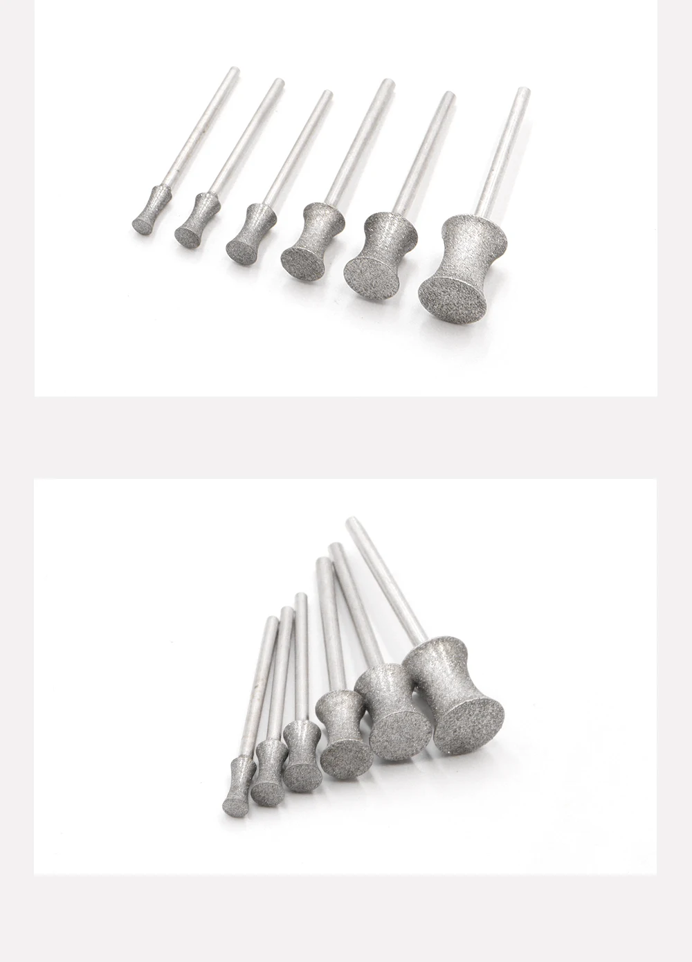 Diamant-Schleifstift 3mm Schaft 80 # Schleifkorn für Hartmetall- und Wolframkarbid-Werkzeugmeißel – Detail 6
