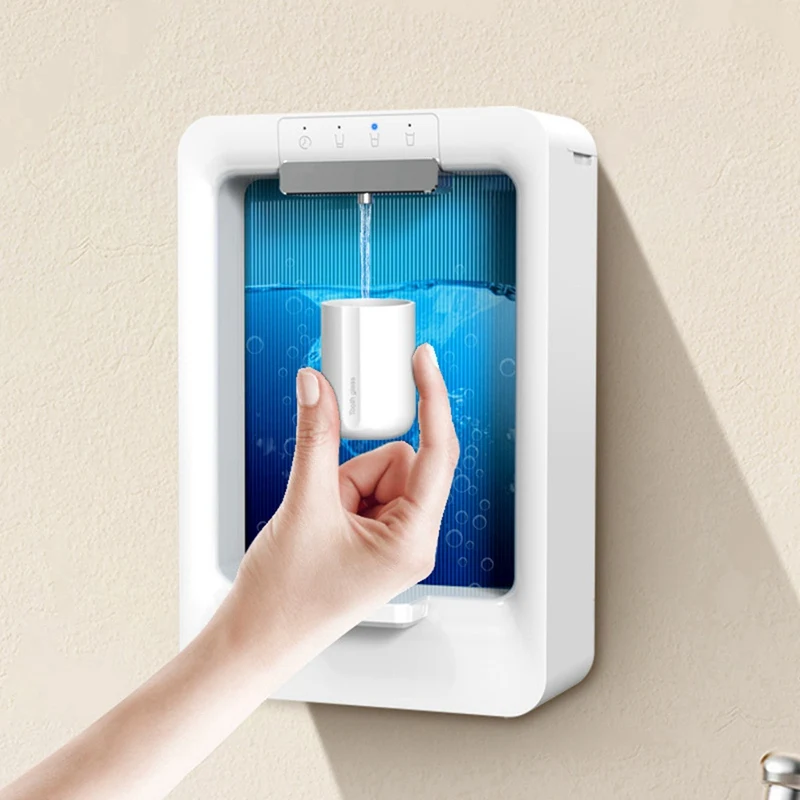 

ABWZ-Automatic Mouthwash Dispenser For Bathroom, USB 3 Dispensing Levels, 500Ml Smart Touchless Mouthwash Dispenser
