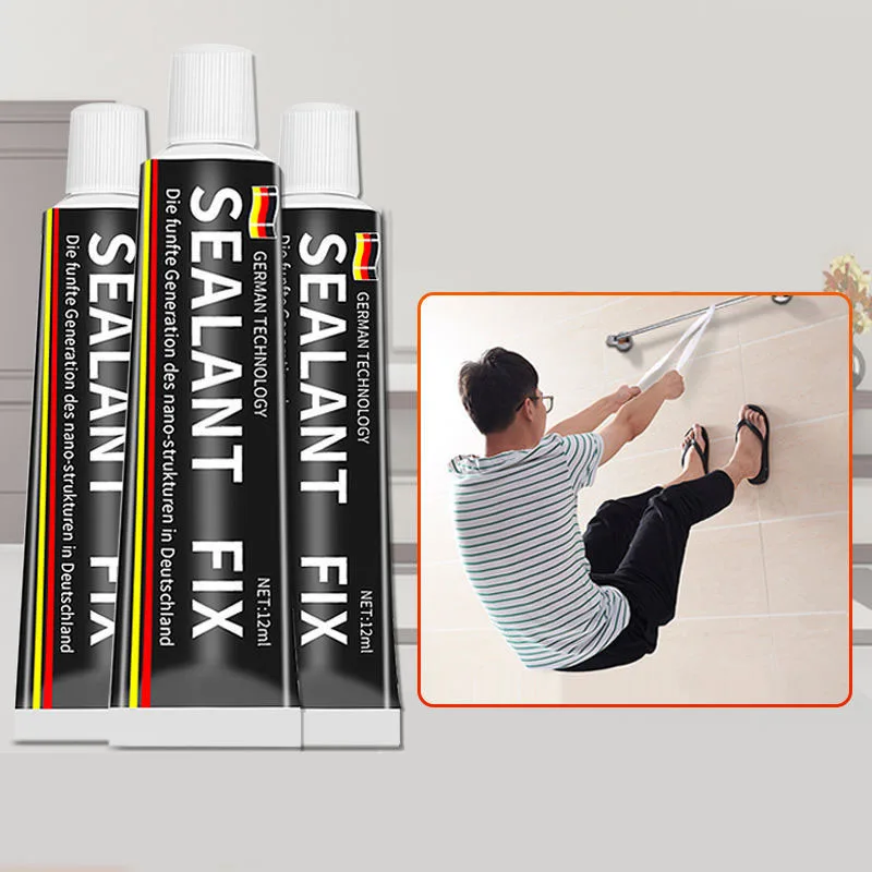 Strong Glue Sealant Super Glue Ultra-Strong Metal Glue Instant Sealant Fix Glue Quick Drying Nail Free Glue Powerful Bond Glue