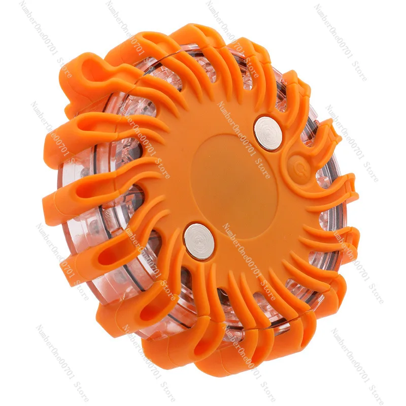 Rechargeable Warning Light, Ultra-Bright Strobe Flash Light Waterproof & Pressure Resistant, Portable Roadblock Safety Light